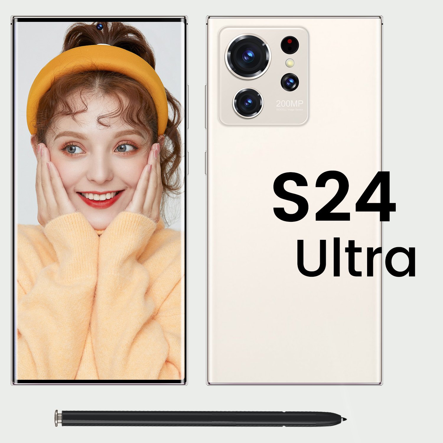 original S23 Ultra Original S24 Ultra Original 16gb+1tb 7.3 Inch 48mp+100mpv 3g/4g/5g High Quality Android 14.0 Smart Cell Phone